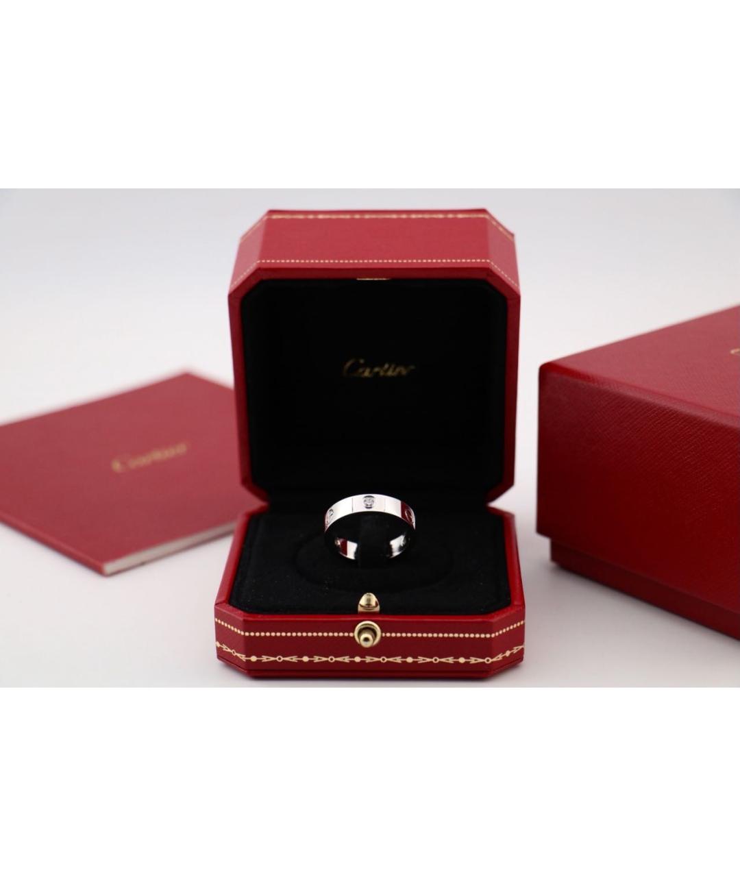 CARTIER Серебряное кольцо из белого золота, фото 2