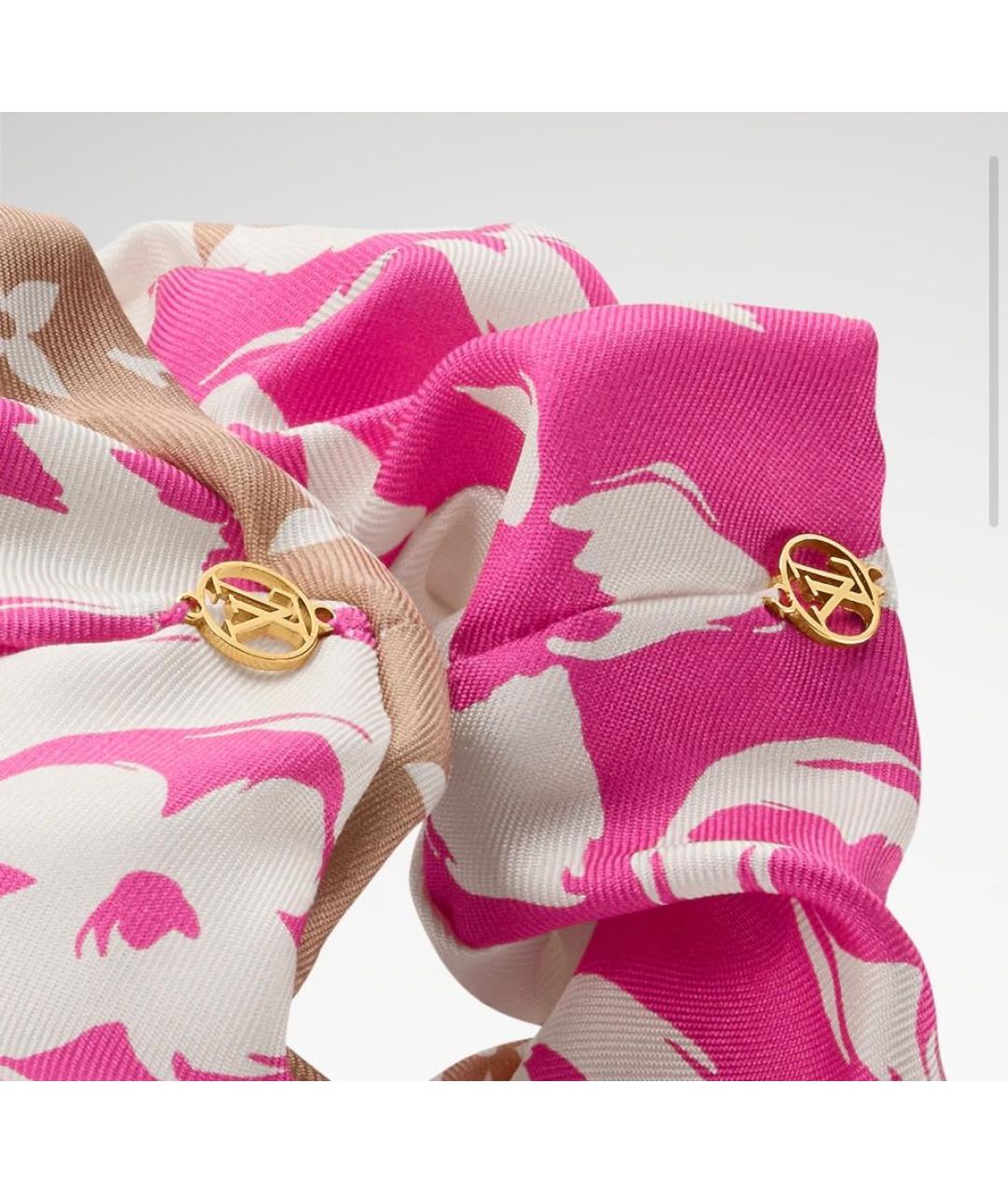 LOUIS VUITTON Розовая резинка, фото 6