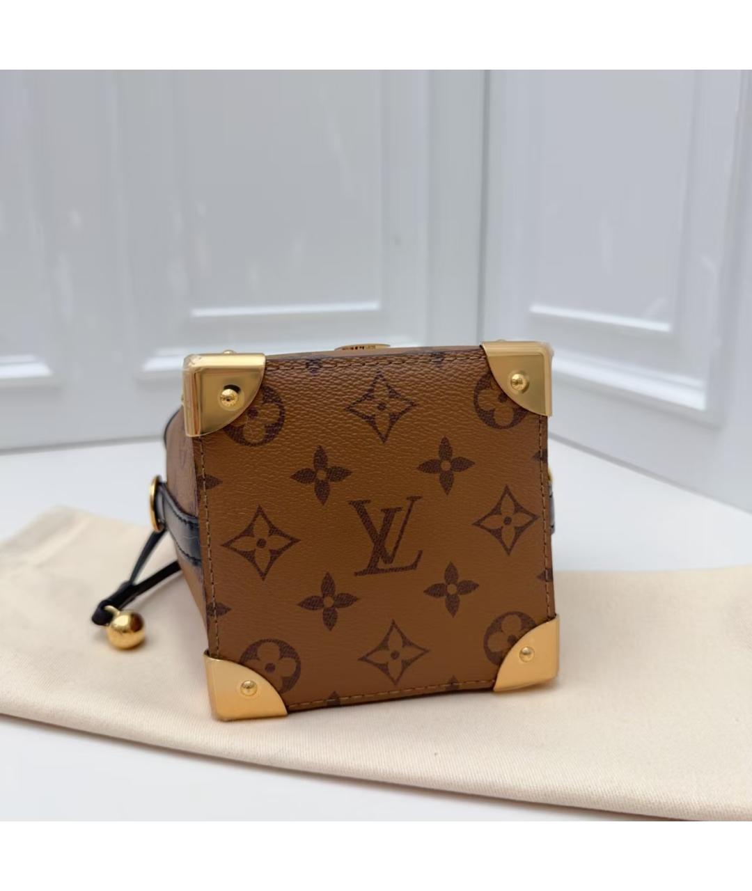 LOUIS VUITTON Коричневая сумка через плечо, фото 6