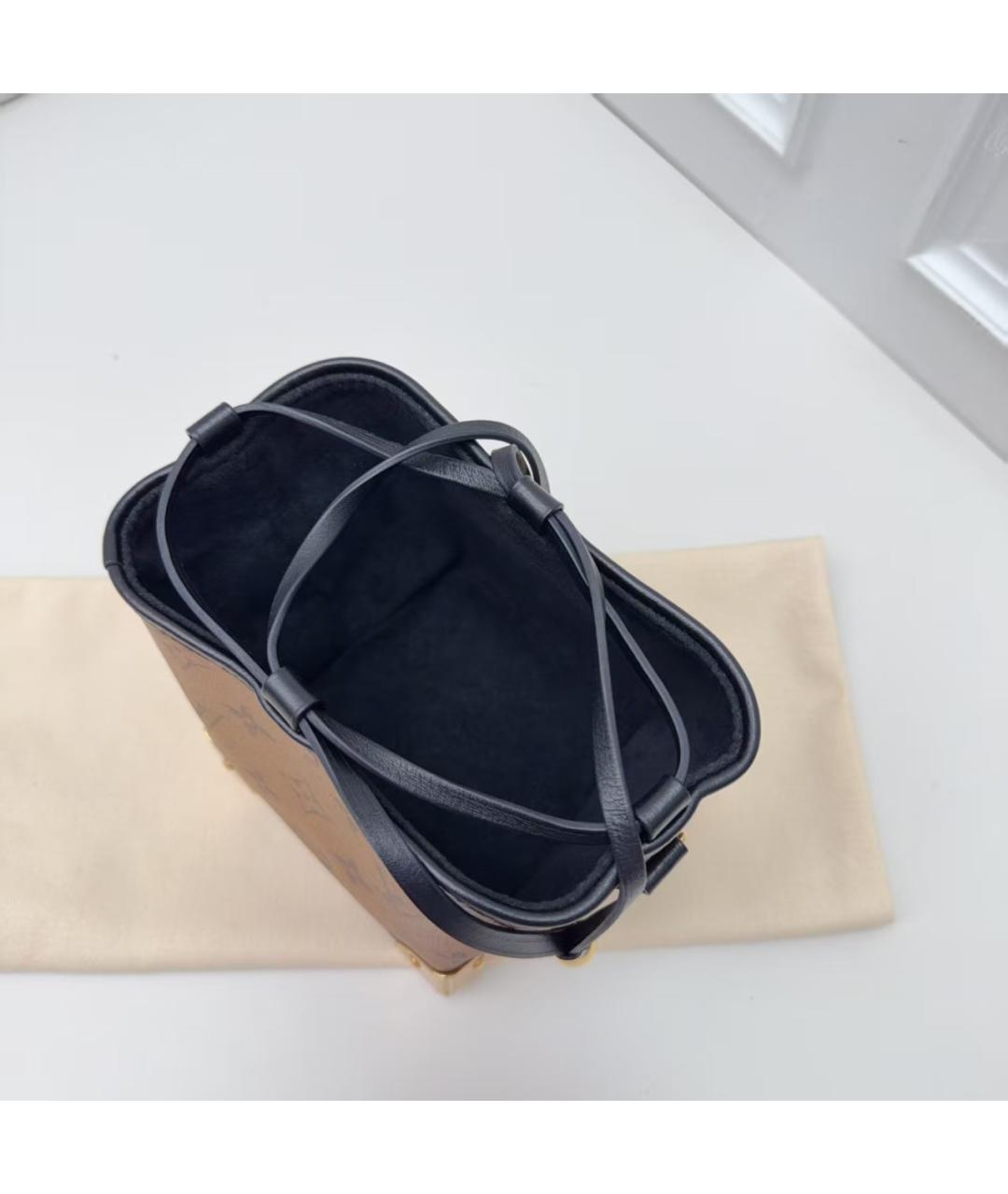 LOUIS VUITTON Коричневая сумка через плечо, фото 3