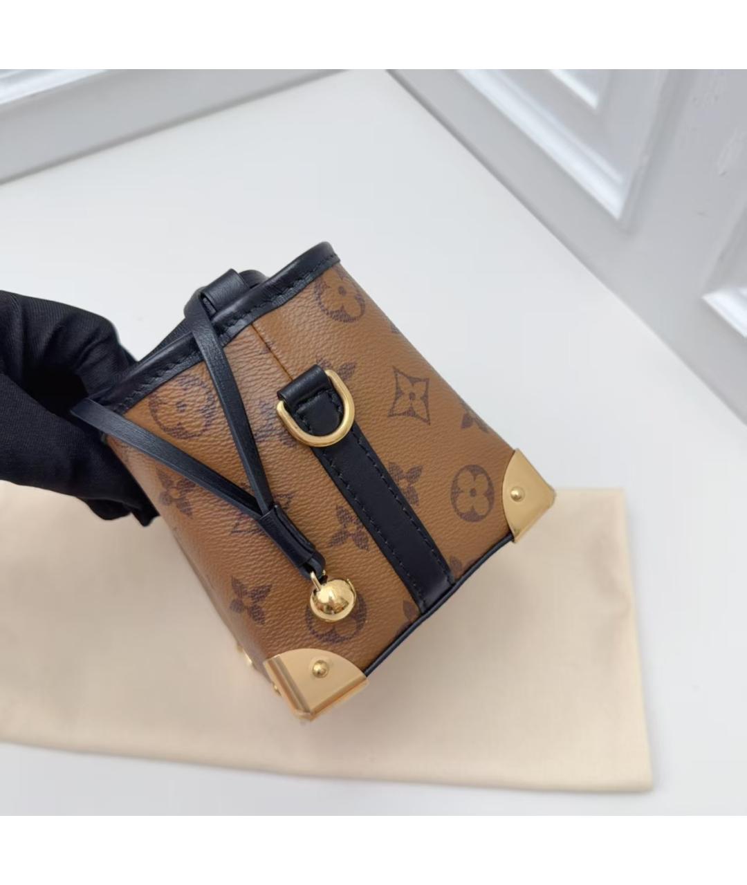 LOUIS VUITTON Коричневая сумка через плечо, фото 4