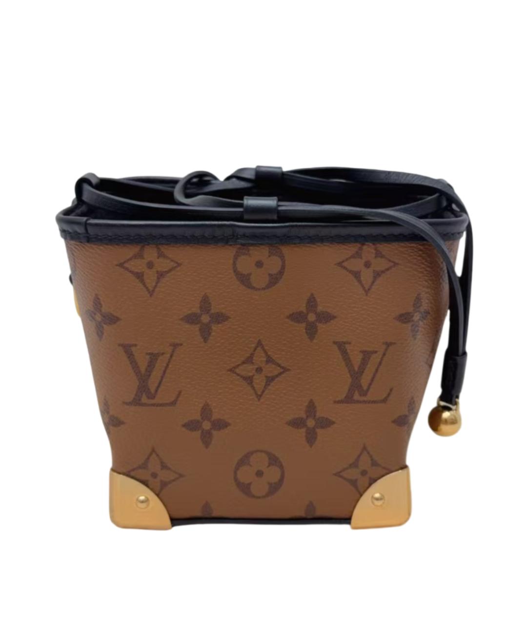 LOUIS VUITTON Коричневая сумка через плечо, фото 1