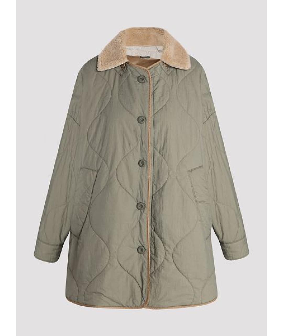 WEEKEND MAX MARA Коричневая шерстяная куртка, фото 5