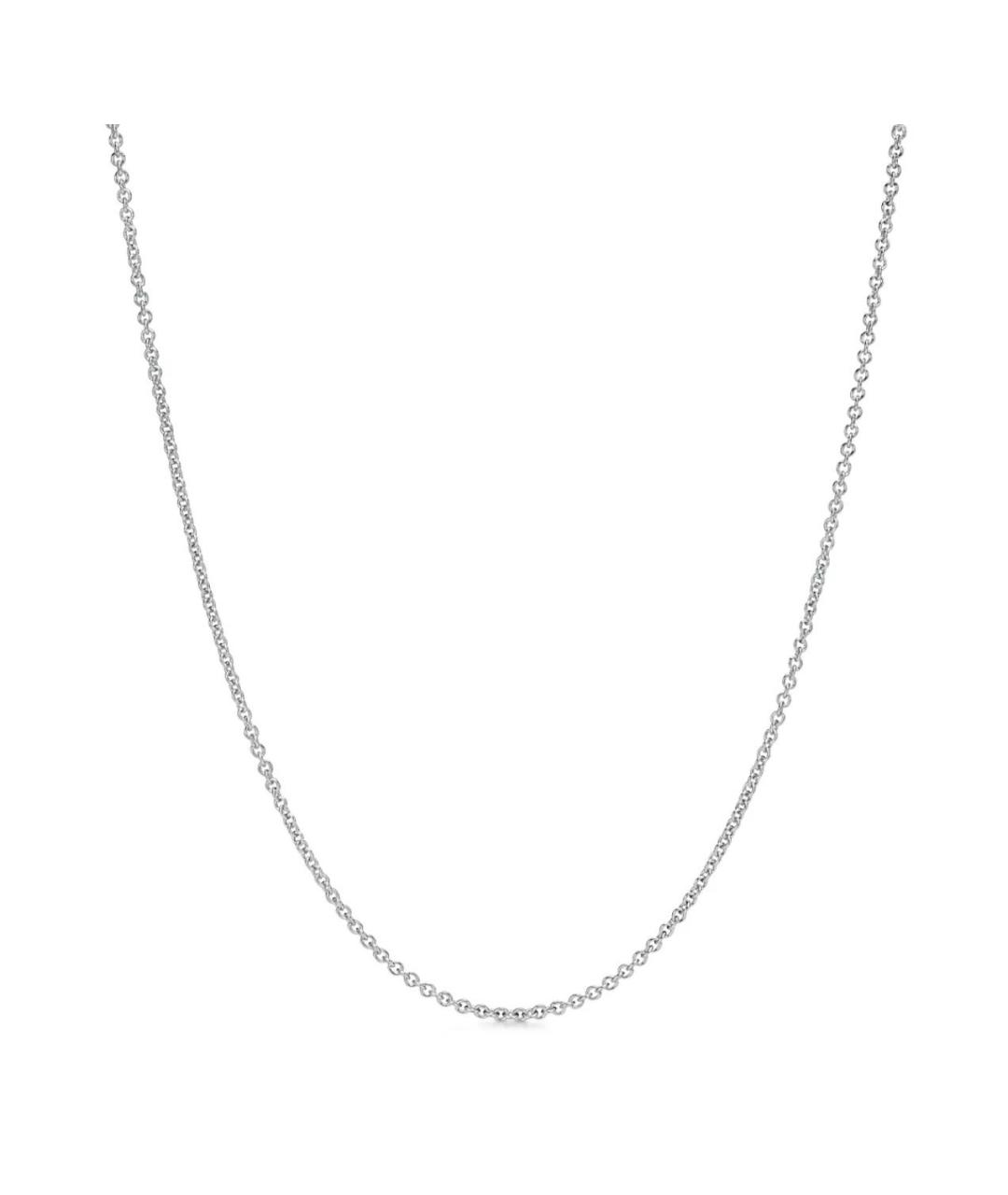 TIFFANY&CO Серебряная цепочка из белого золота, фото 1