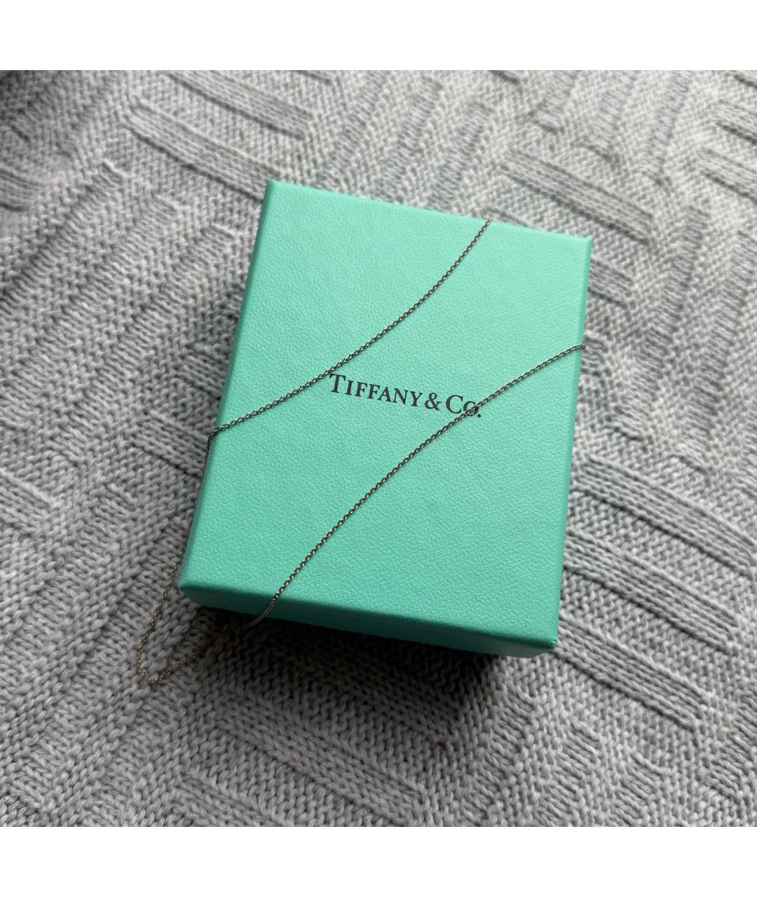 TIFFANY&CO Серебряная цепочка из белого золота, фото 3