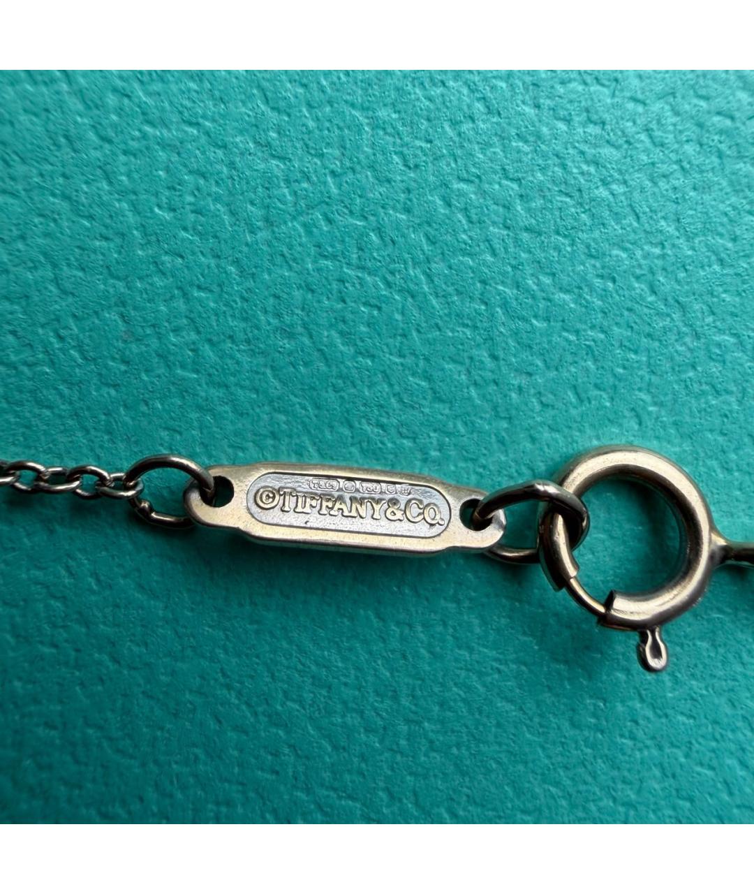 TIFFANY&CO Серебряная цепочка из белого золота, фото 5