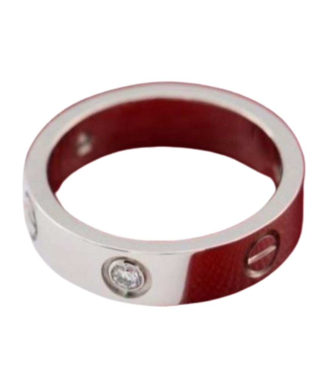 CARTIER Серебряное кольцо из белого золота, фото 1