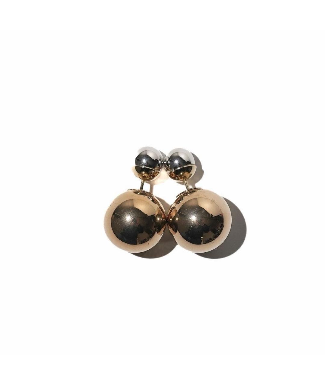 CHRISTIAN DIOR Золотые серьги, фото 9
