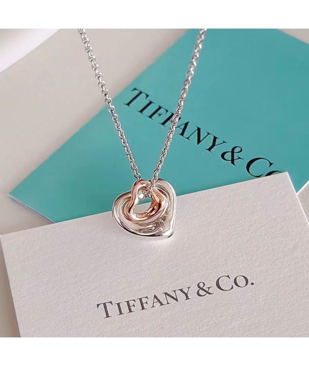 TIFFANY&CO Серебряная серебряная подвеска, фото 4