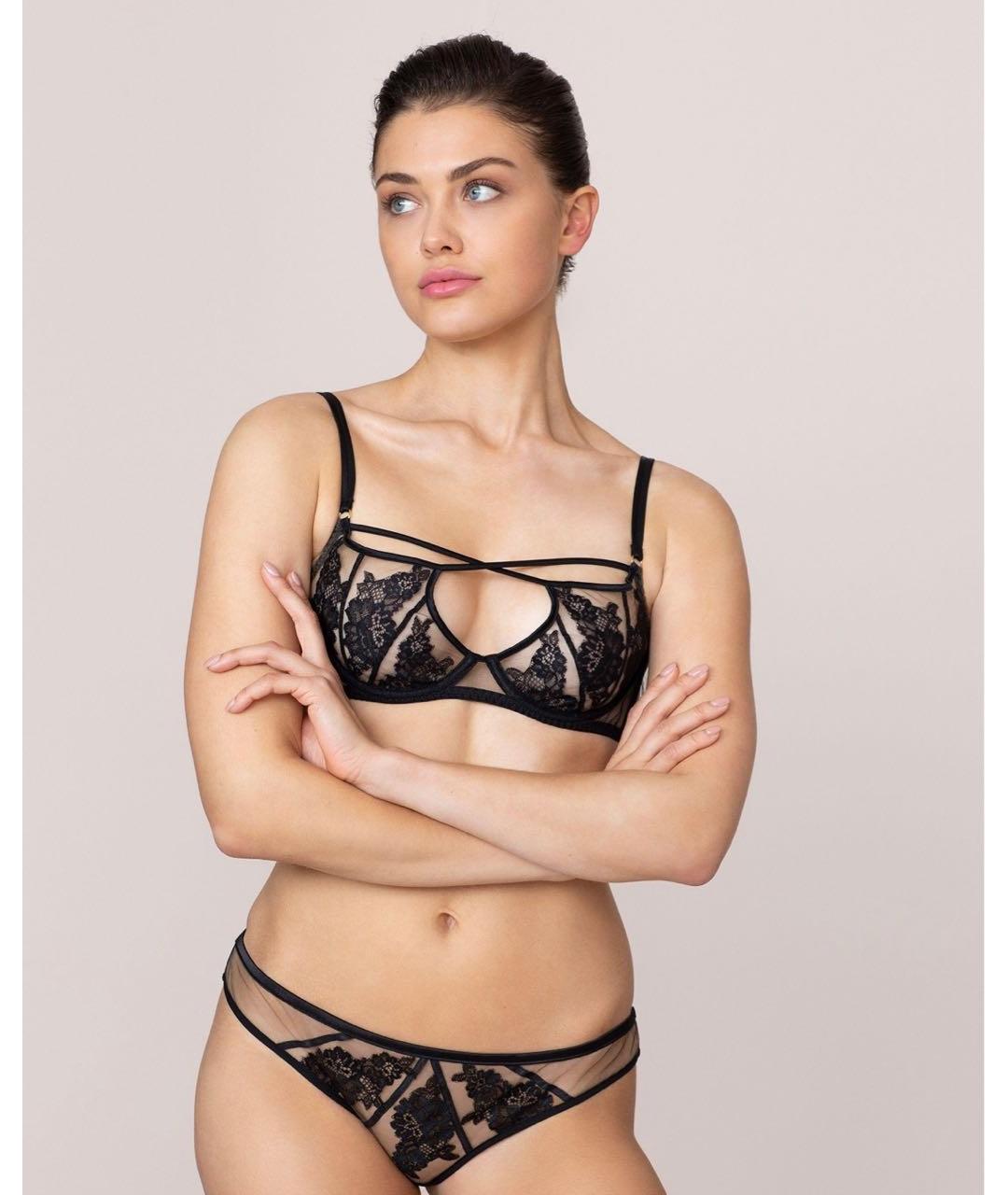AGENT PROVOCATEUR Черный бюстгалтеры, фото 5
