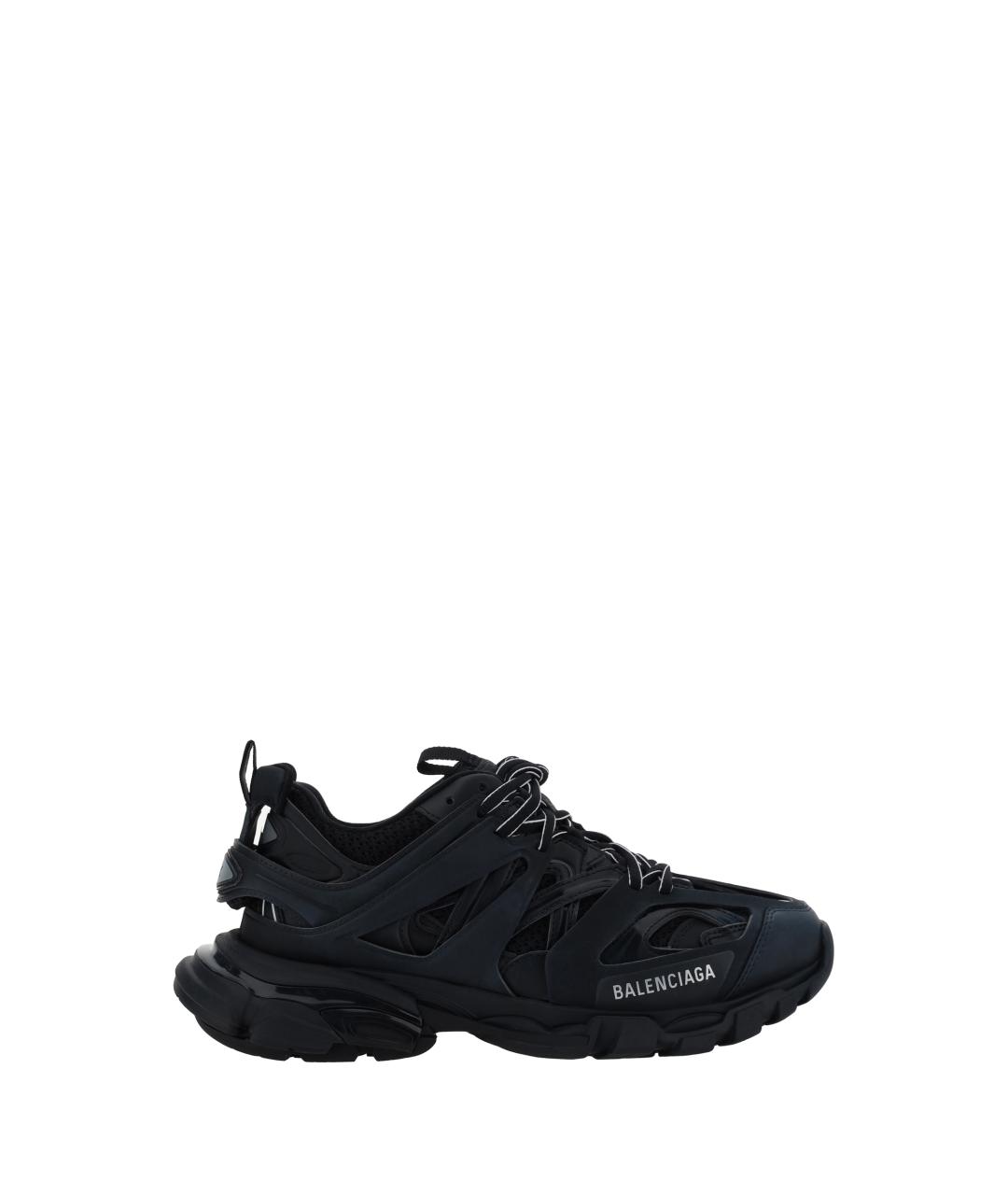 BALENCIAGA Черные синтетические кроссовки, фото 1