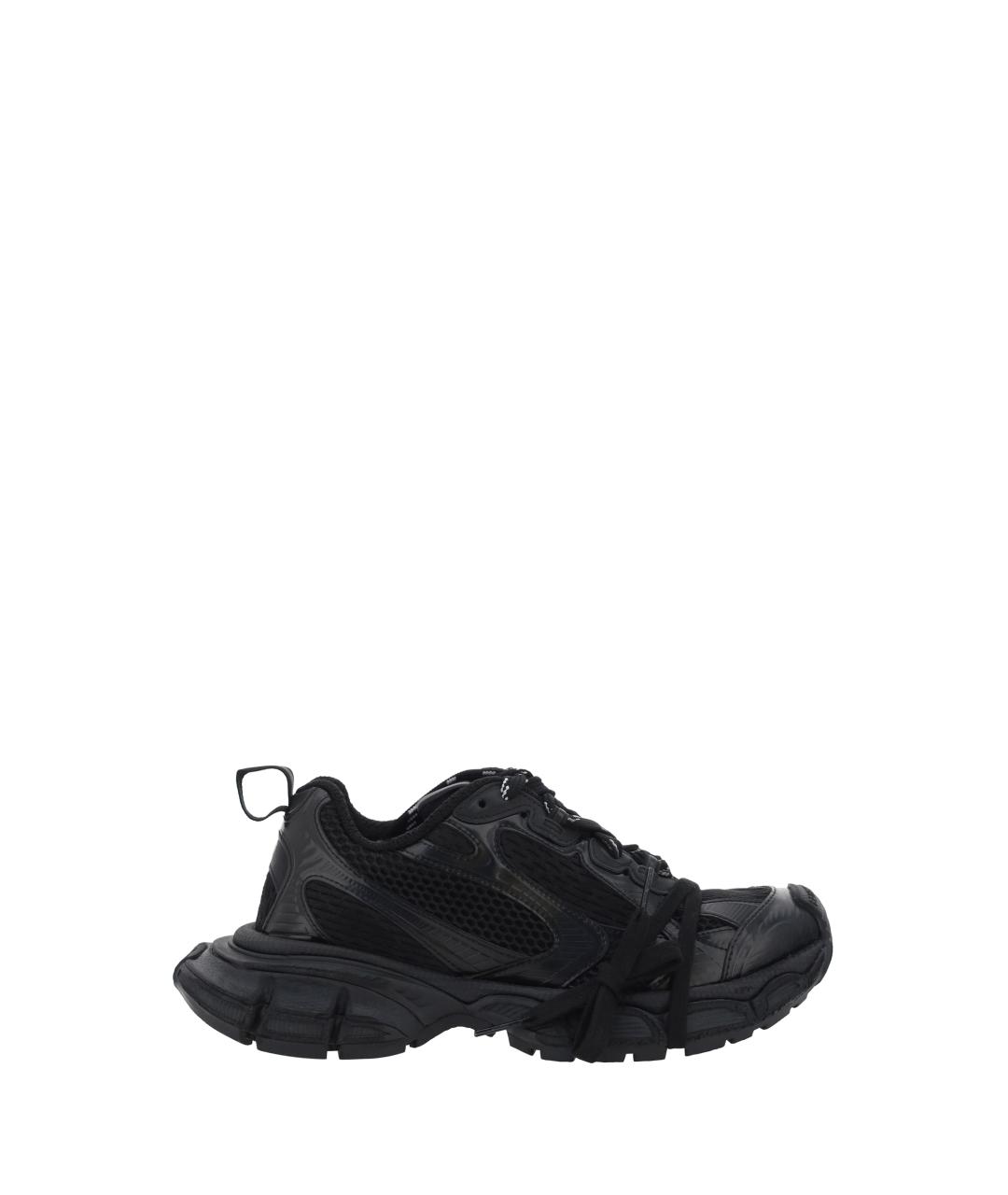 BALENCIAGA Черные синтетические кроссовки, фото 1