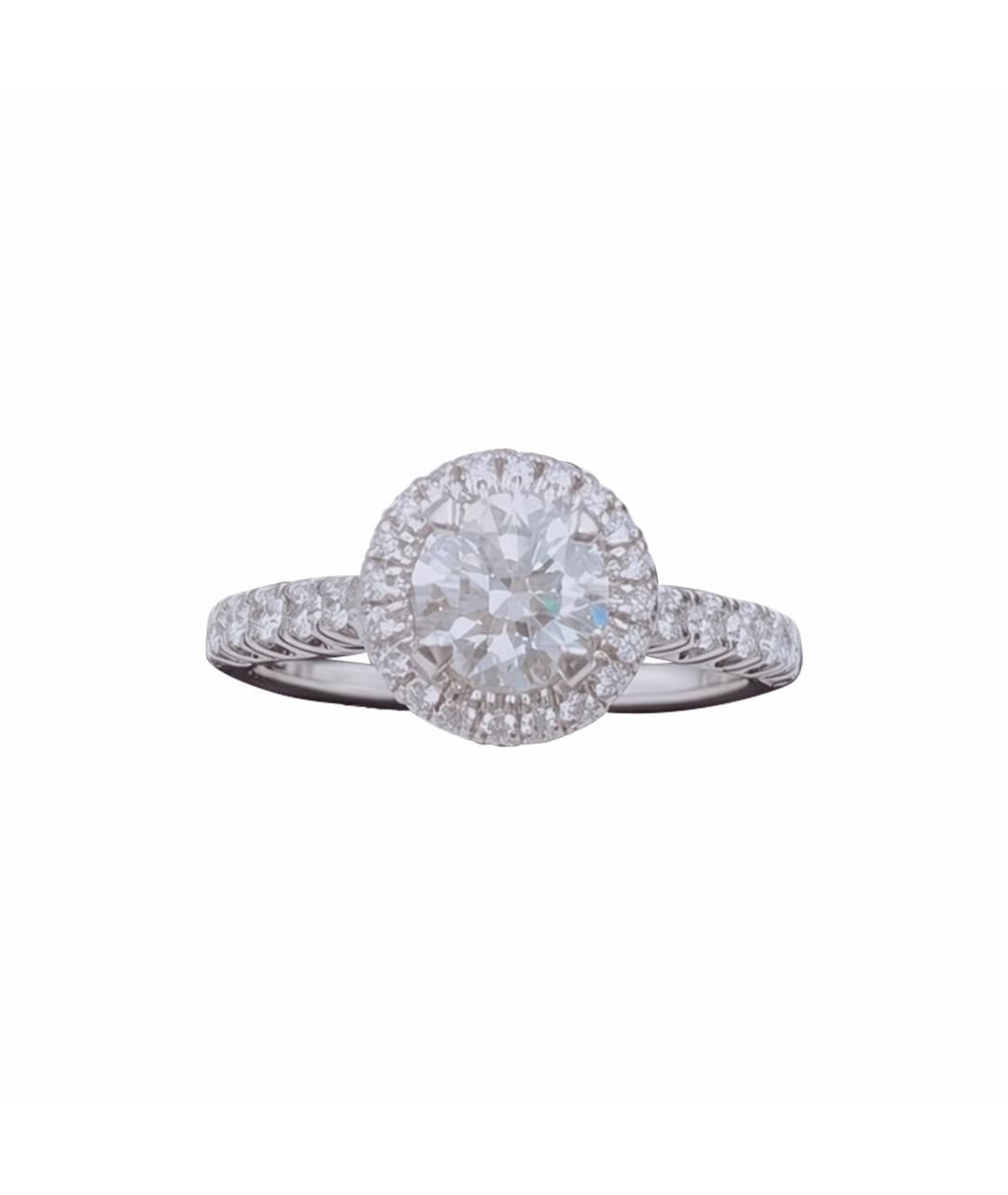 CARTIER Белое платиновое кольцо, фото 1