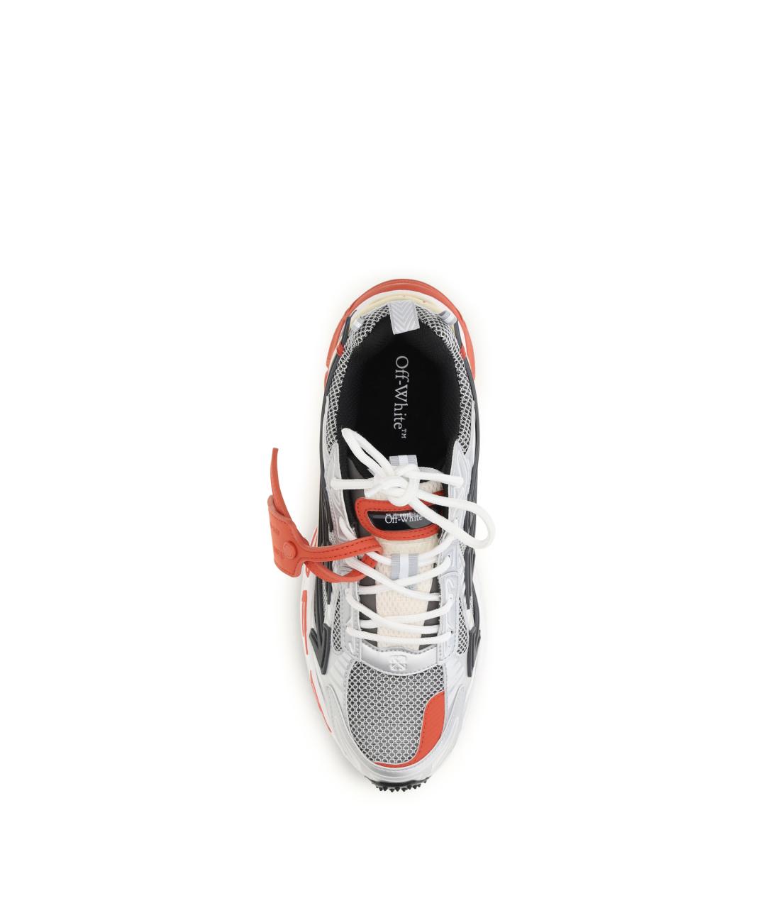 OFF-WHITE Мульти текстильные низкие кроссовки / кеды, фото 4