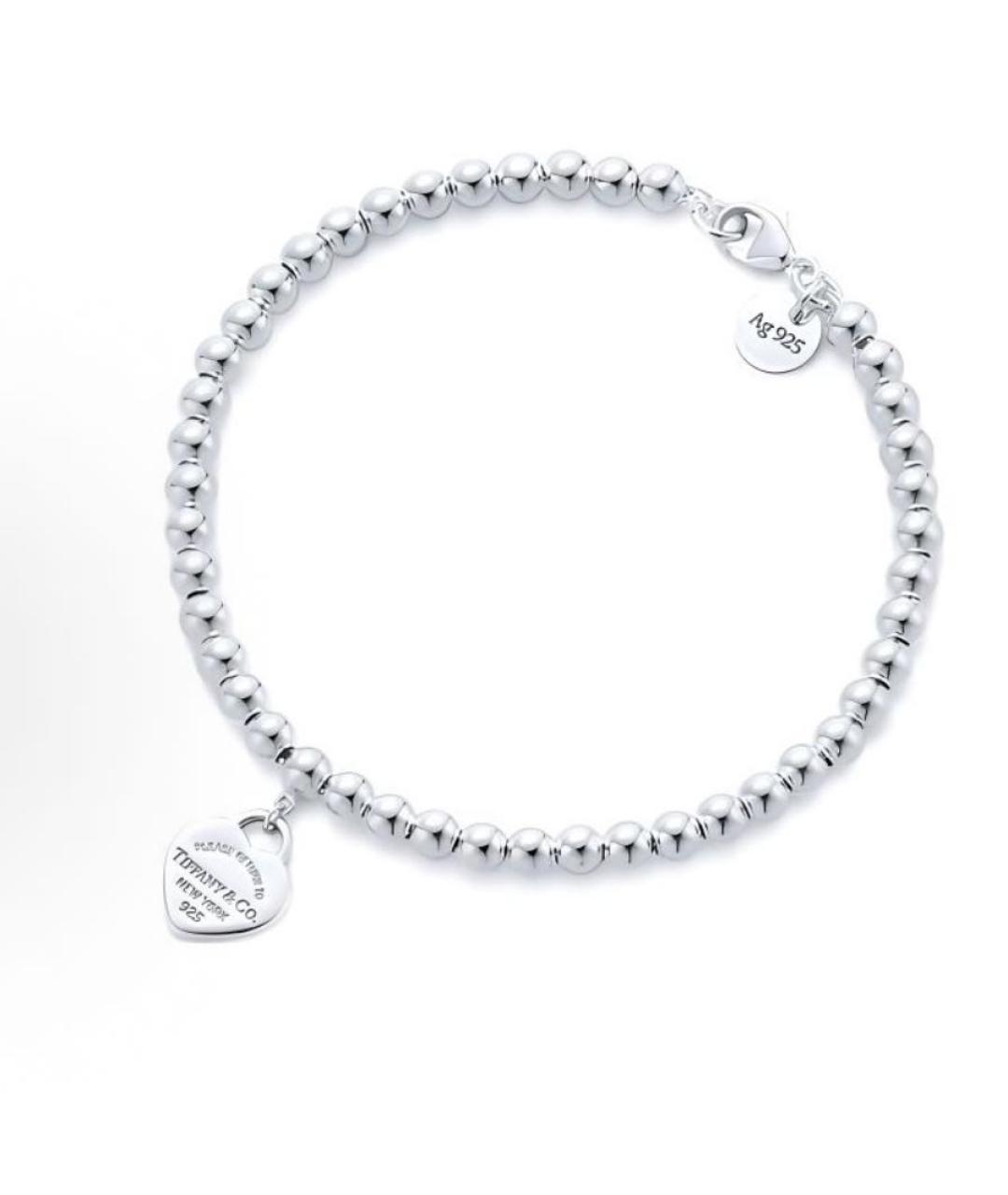 TIFFANY&CO Серебряный серебряный браслет, фото 3