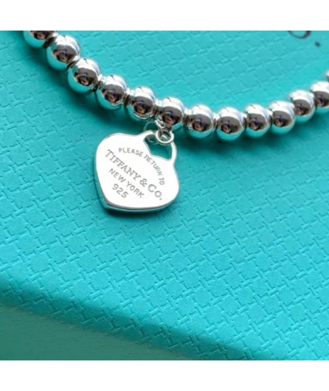 TIFFANY&CO Серебряный серебряный браслет, фото 7