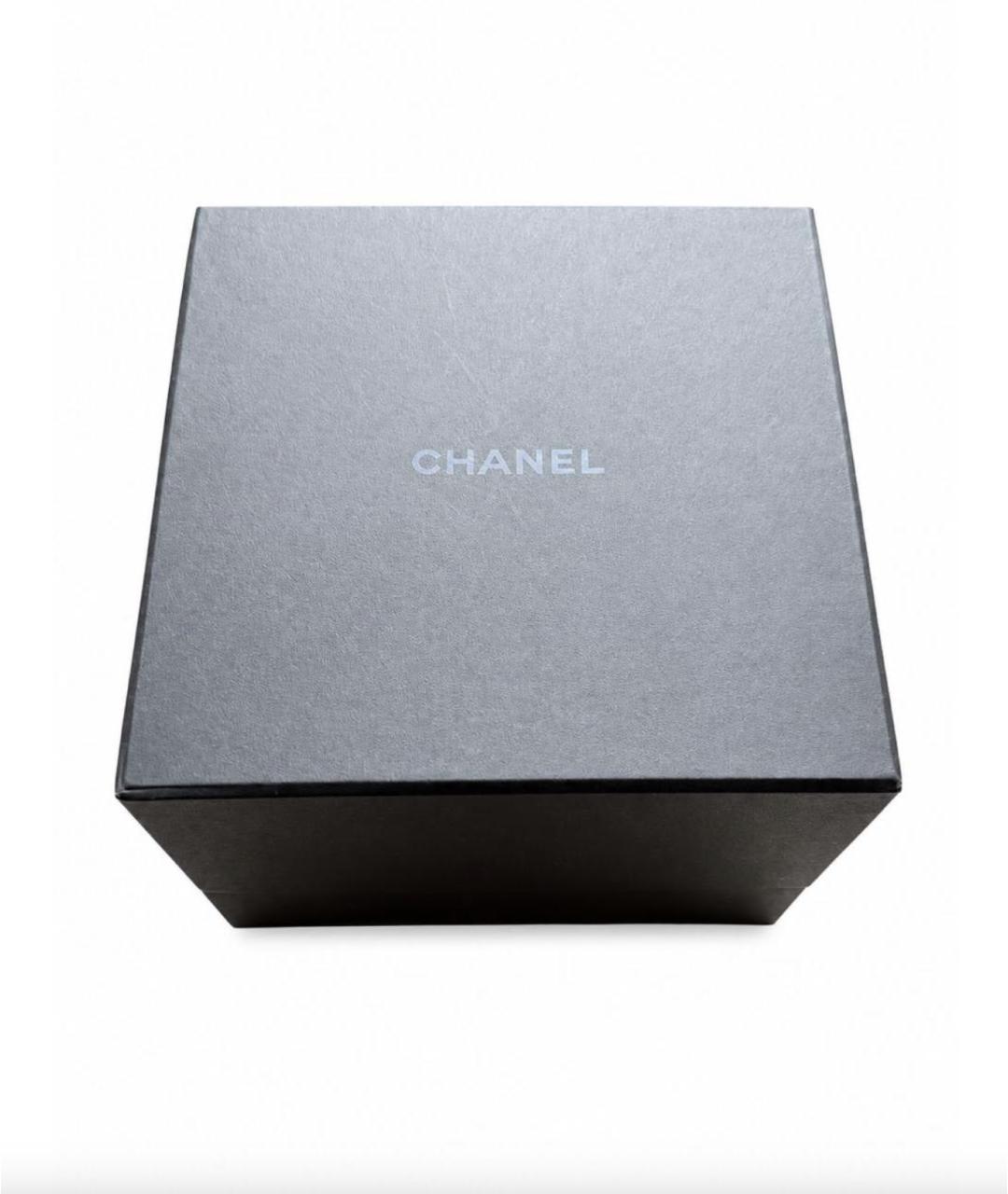 CHANEL Черные часы, фото 6
