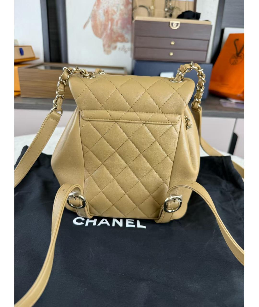 CHANEL Кожаный рюкзак, фото 3