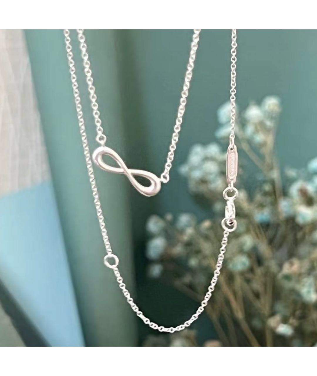 TIFFANY&CO Серебряное серебряное колье, фото 5