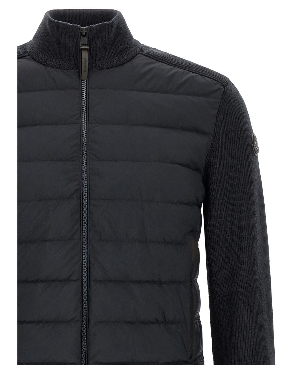 MONCLER Синяя шерстяная куртка, фото 3