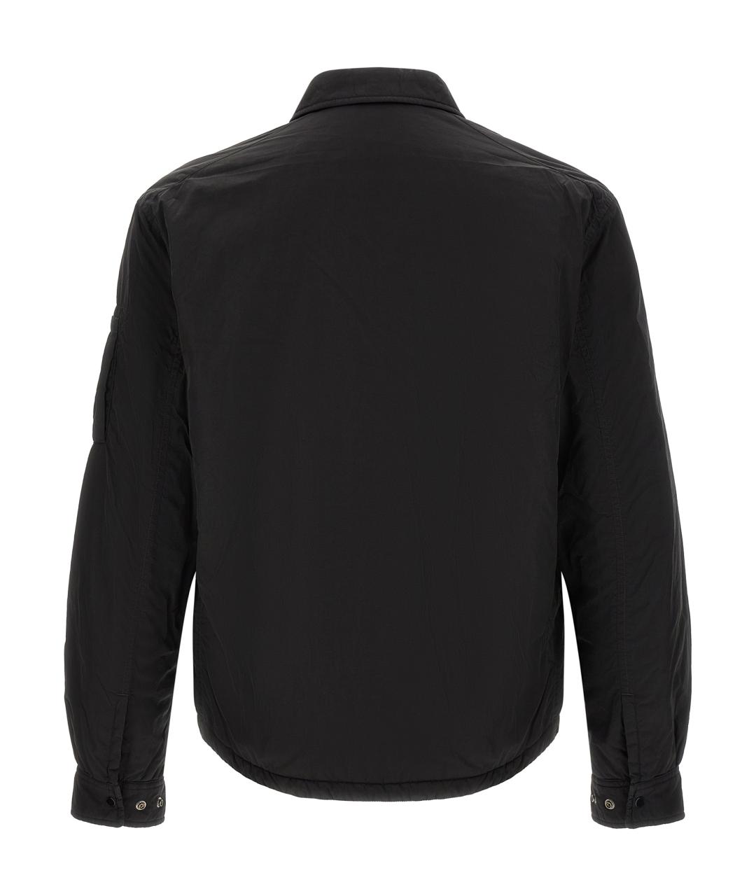 CP COMPANY Черная полиамидовая куртка, фото 2