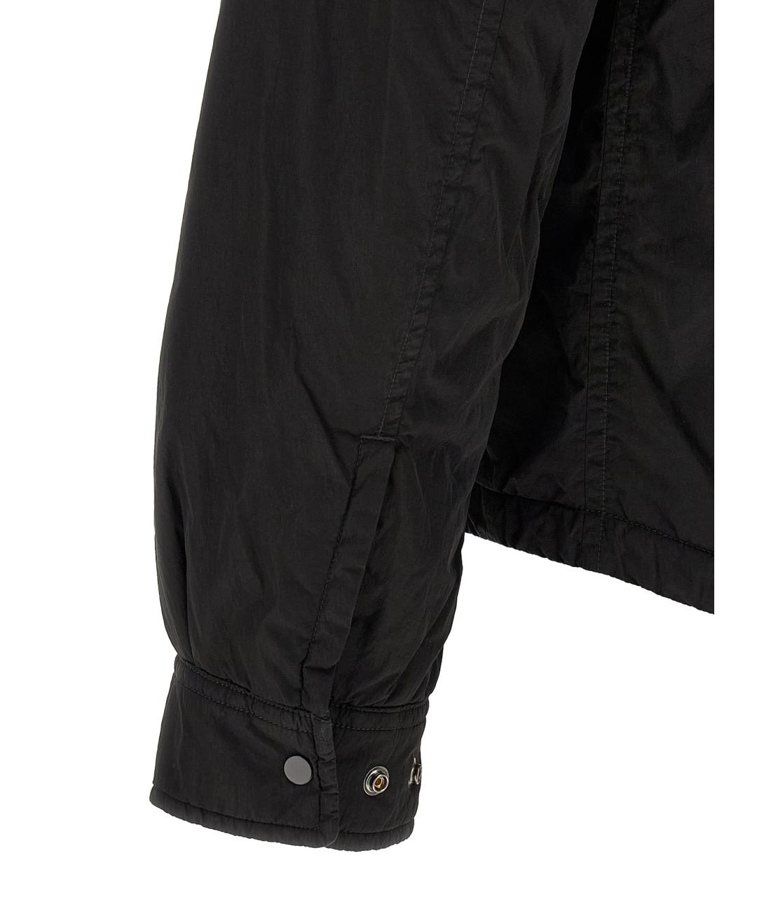 CP COMPANY Черная полиамидовая куртка, фото 4