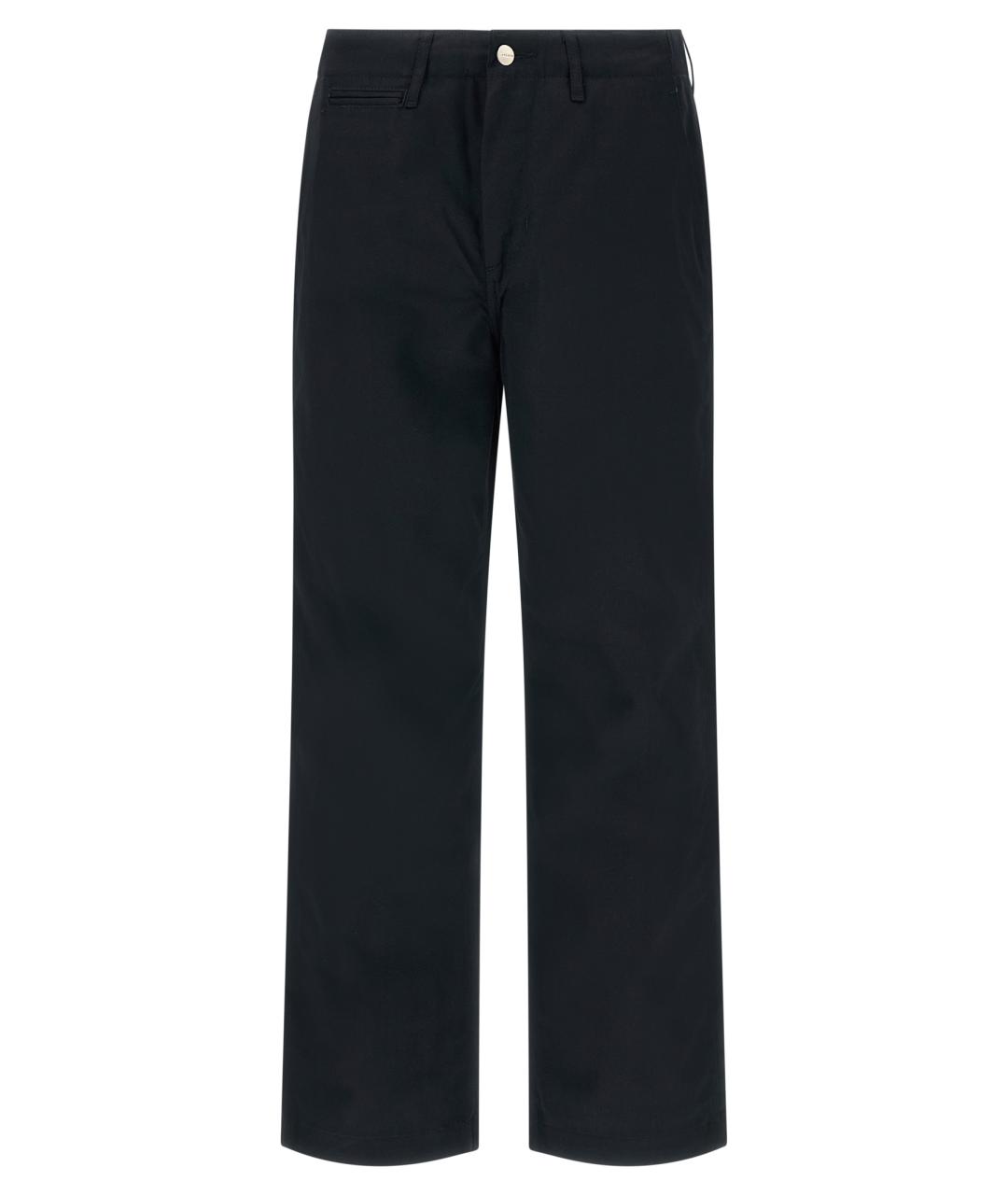 CARHARTT WIP Черные хлопковые прямые джинсы, фото 1