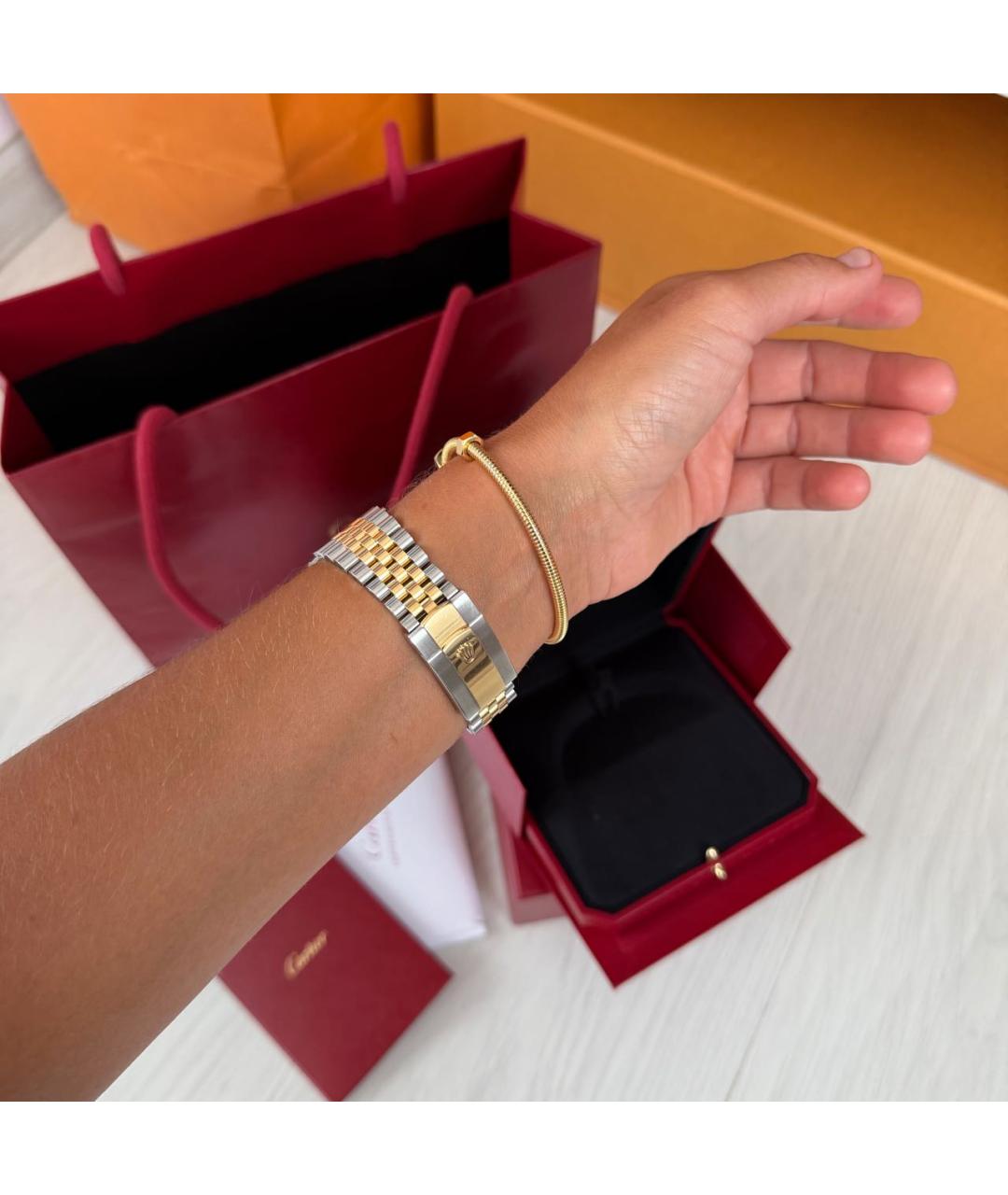 CARTIER Золотой браслет из желтого золота, фото 8