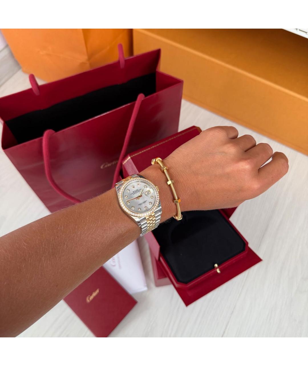 CARTIER Золотой браслет из желтого золота, фото 7