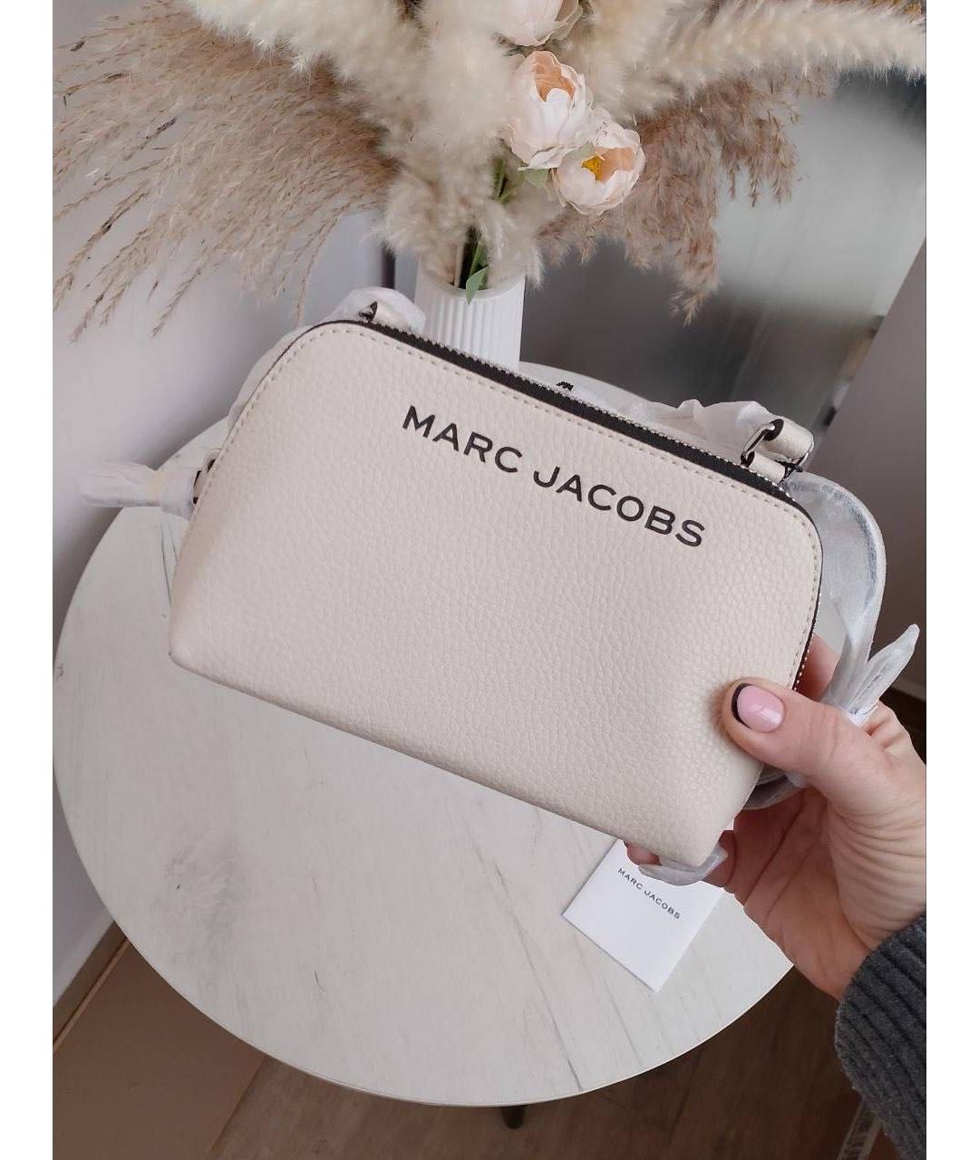 MARC JACOBS Бежевая кожаная сумка через плечо, фото 5