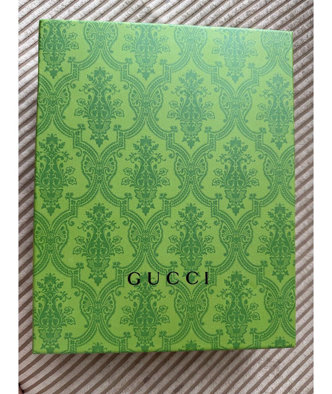 GUCCI Розовый кашемировый шарф, фото 4
