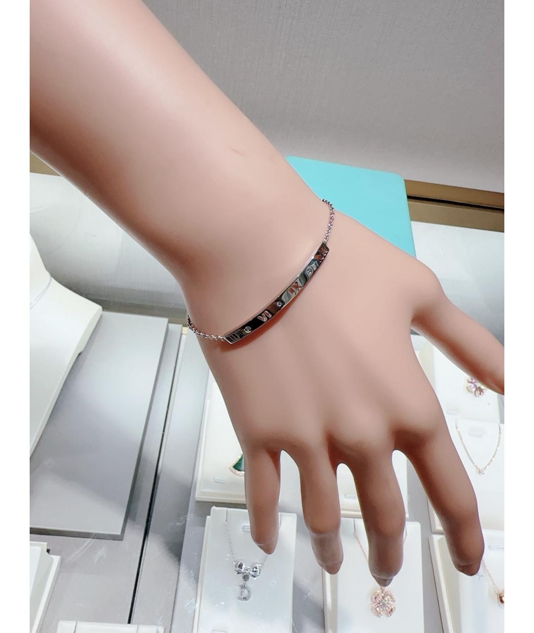 TIFFANY&CO Серебряный браслет из белого золота, фото 5