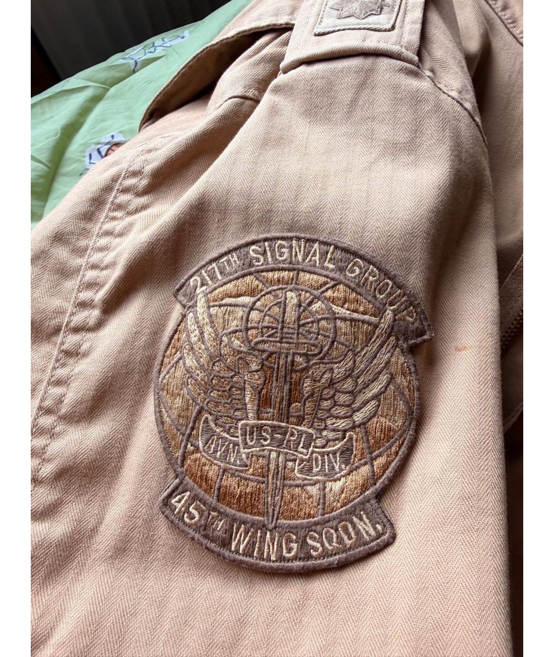 POLO RALPH LAUREN Хаки хлопковая куртка, фото 2