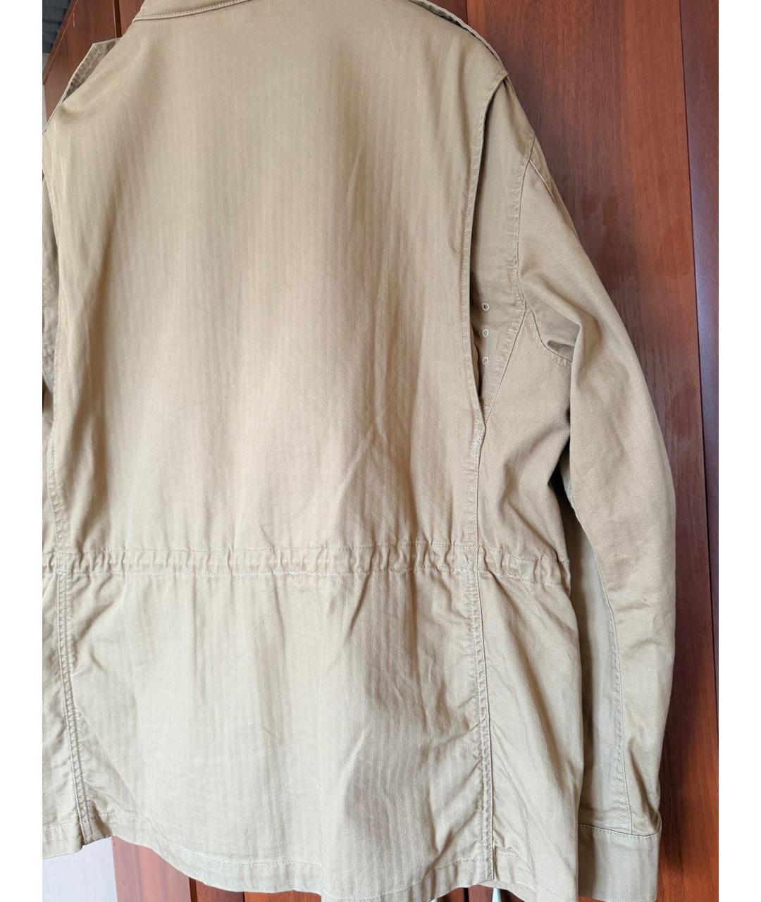 POLO RALPH LAUREN Хаки хлопковая куртка, фото 3