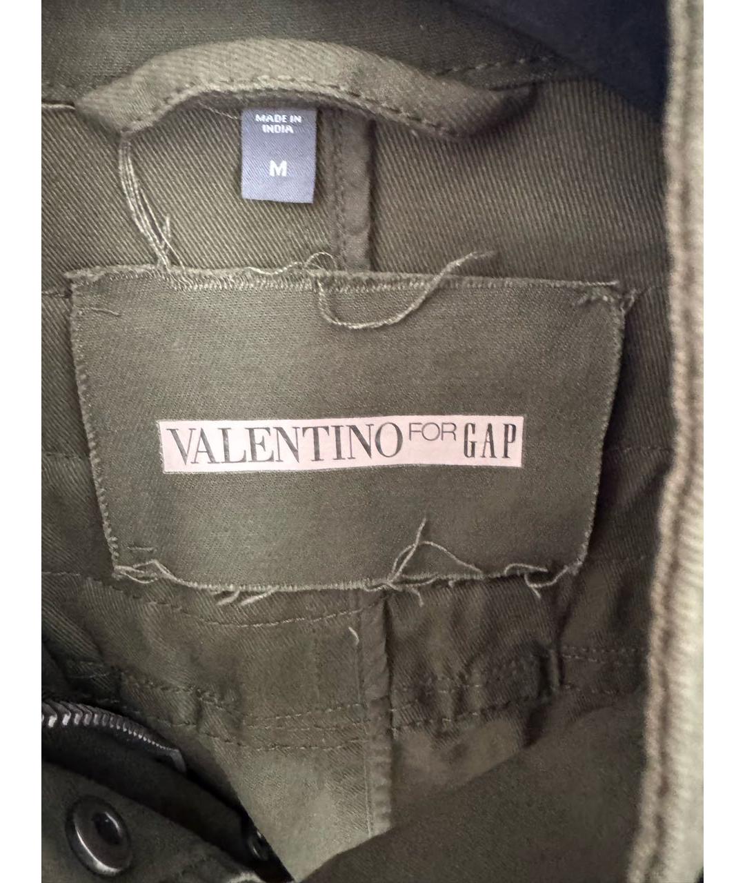 VALENTINO Хаки хлопковая парка, фото 3