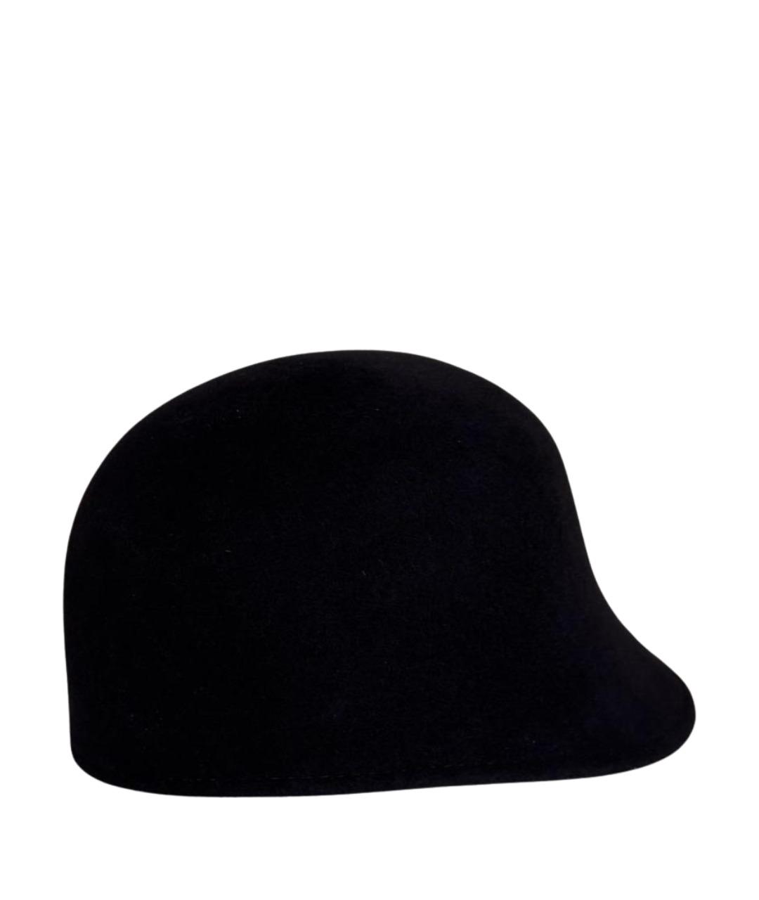 LANVIN Черная шерстяная шляпа, фото 1