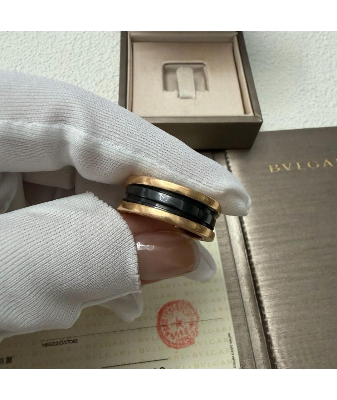 BVLGARI Золотое кольцо из розового золота, фото 3