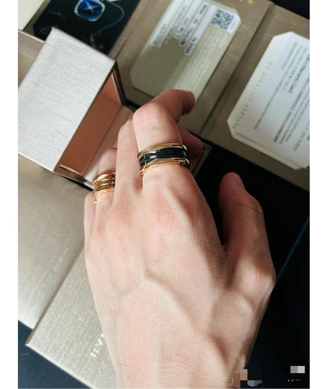 BVLGARI Золотое кольцо из розового золота, фото 4