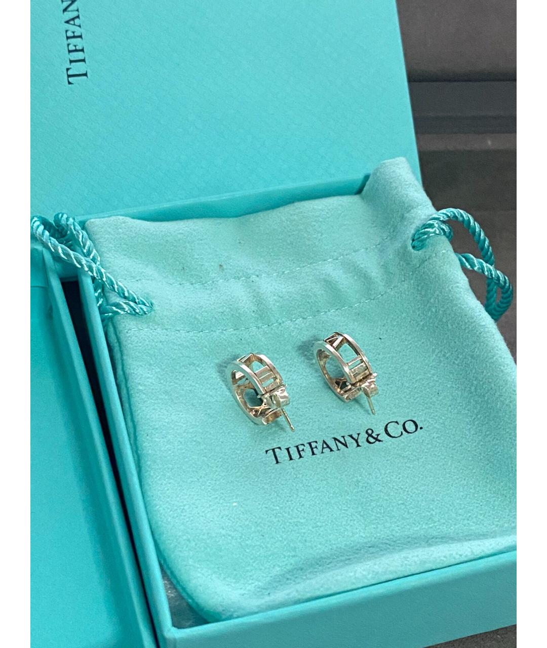 TIFFANY&CO Серебряные серьги, фото 6