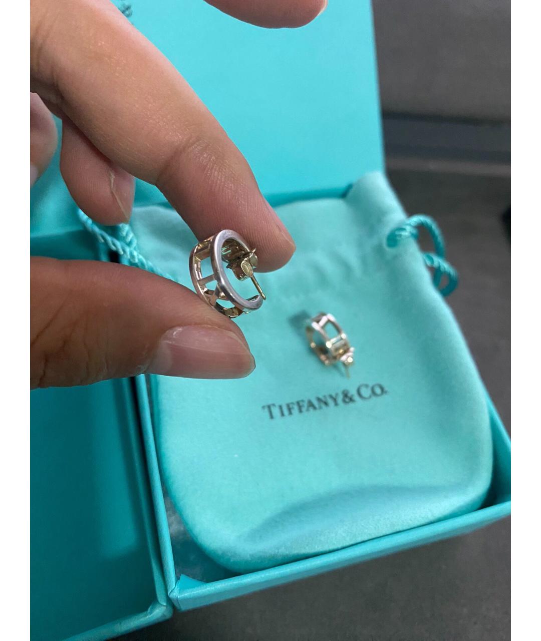 TIFFANY&CO Серебряные серьги, фото 3