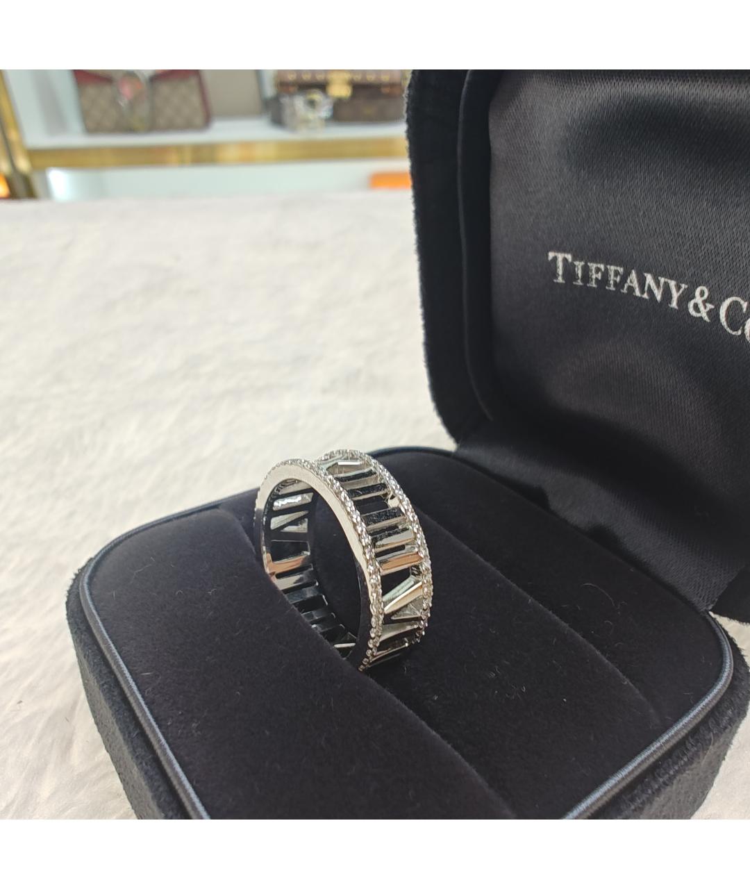 TIFFANY&CO Серебряное кольцо из белого золота, фото 2