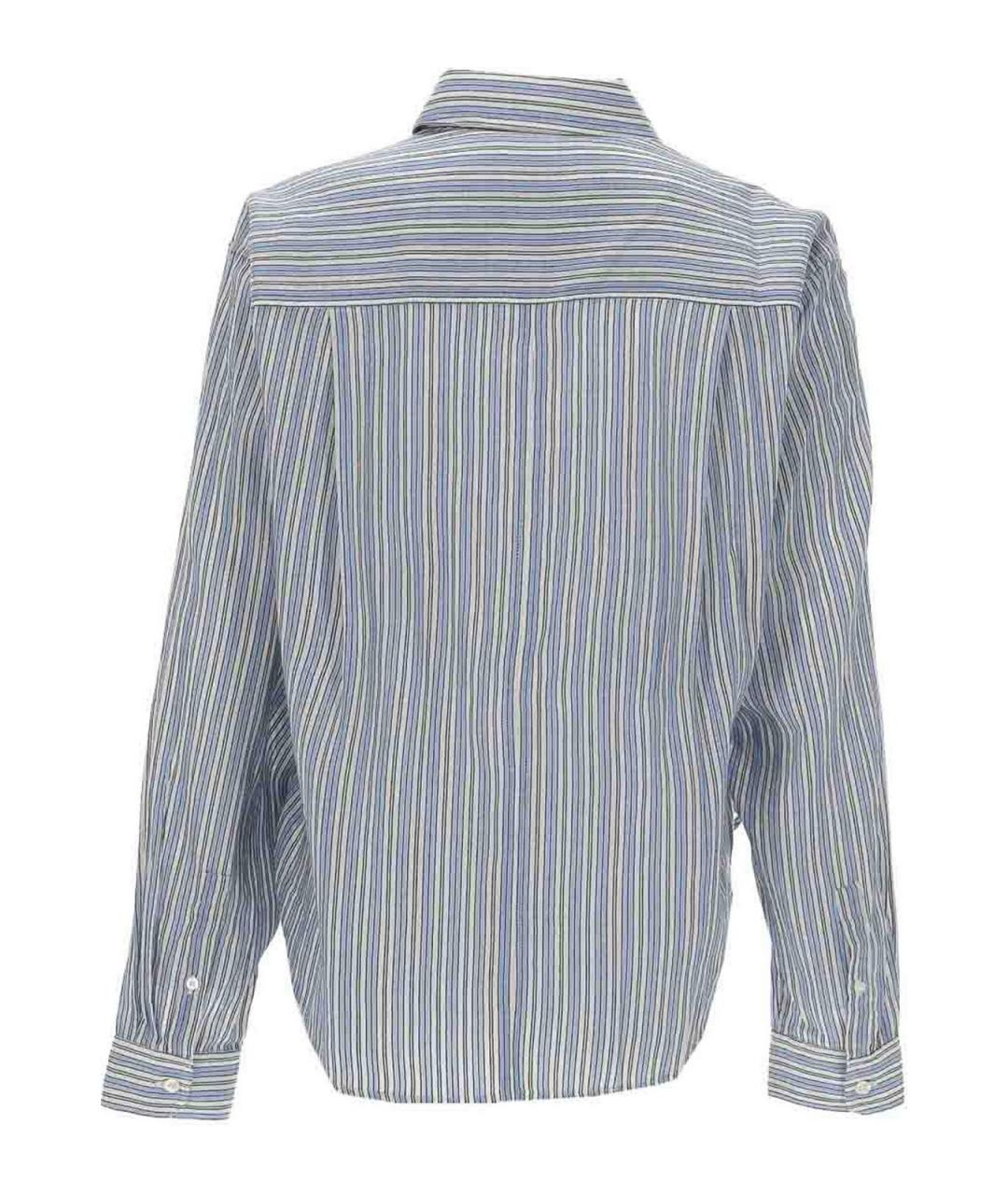 ISABEL MARANT Голубая хлопковая рубашка, фото 2