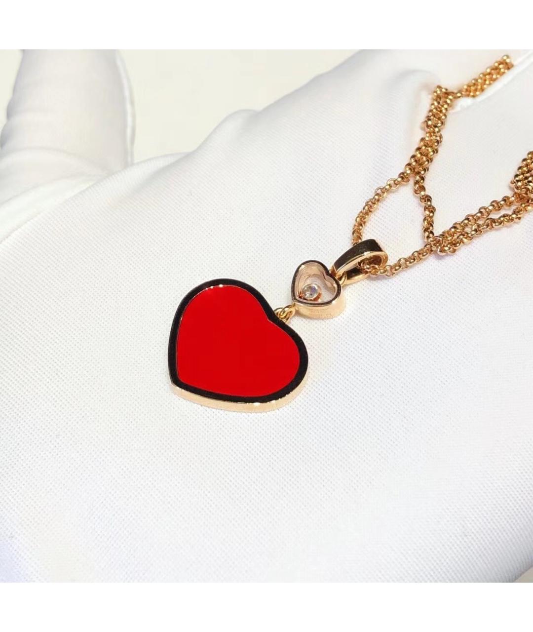 CHOPARD Красная подвеска, фото 5