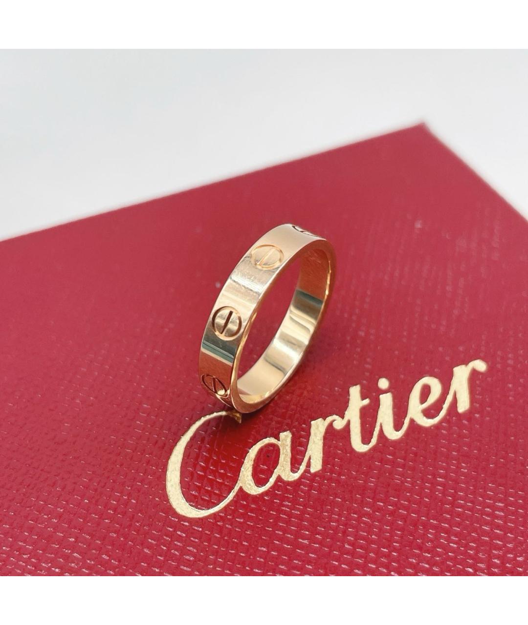 CARTIER Золотое кольцо из розового золота, фото 5