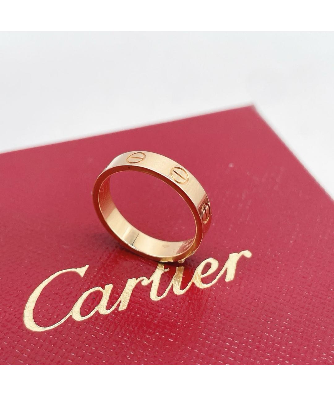CARTIER Золотое кольцо из розового золота, фото 4
