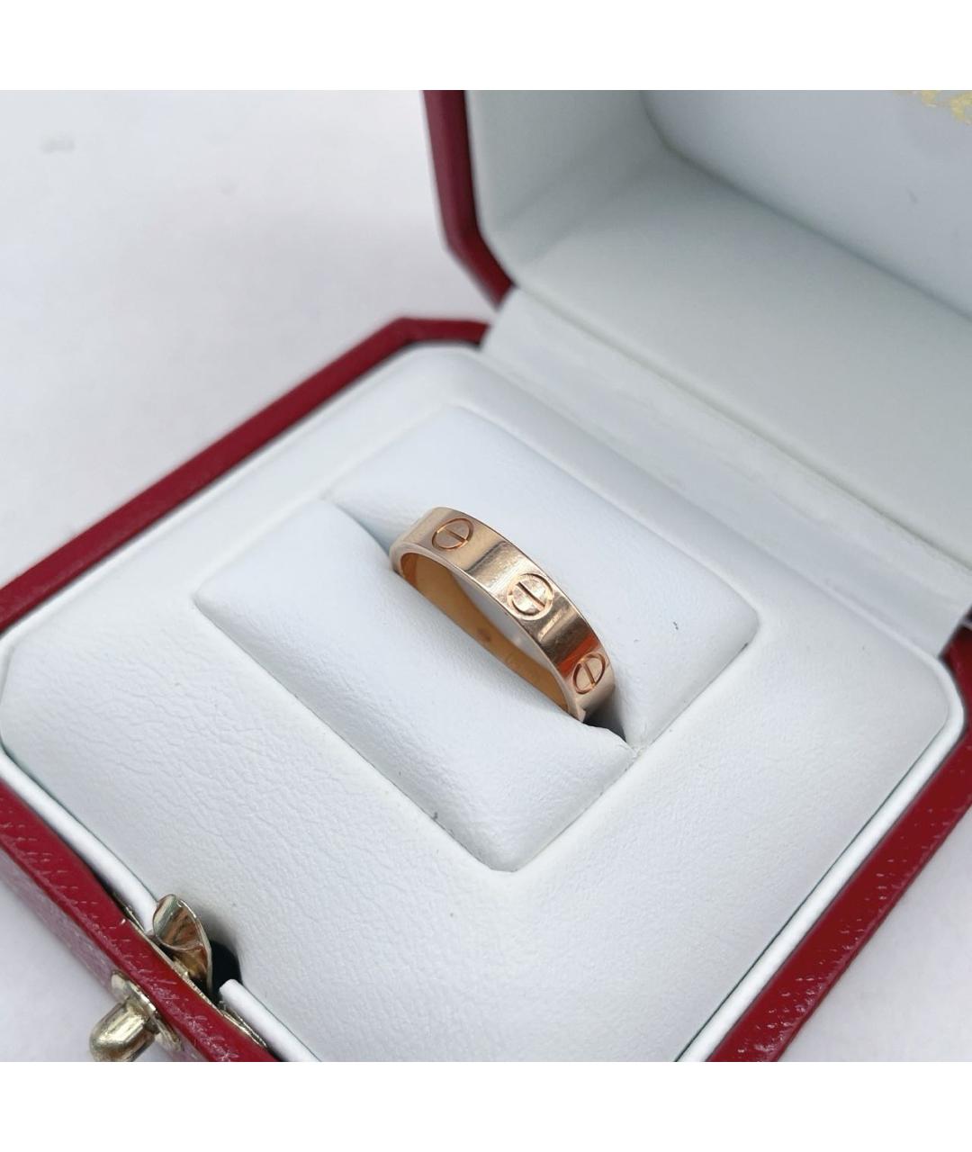 CARTIER Золотое кольцо из розового золота, фото 3