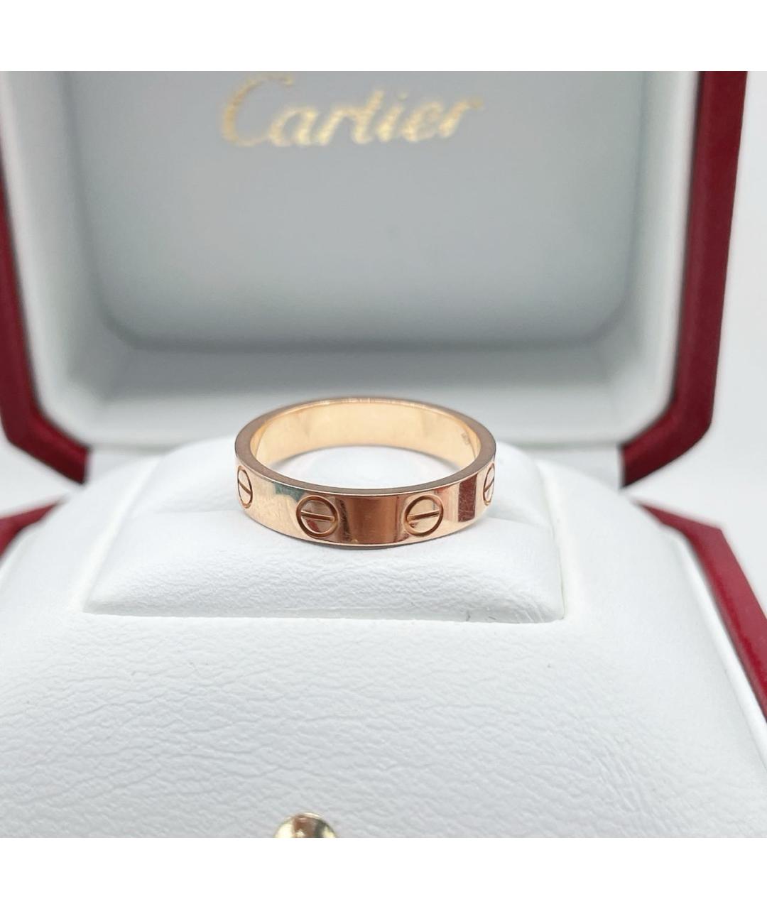 CARTIER Золотое кольцо из розового золота, фото 7