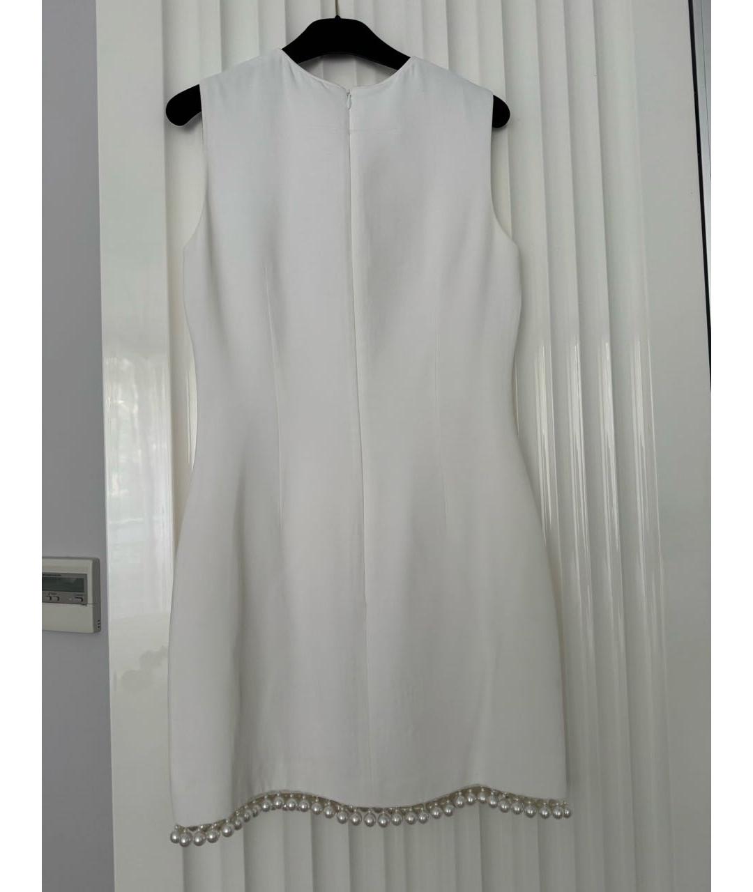 GIVENCHY Белое вискозное коктейльное платье, фото 2