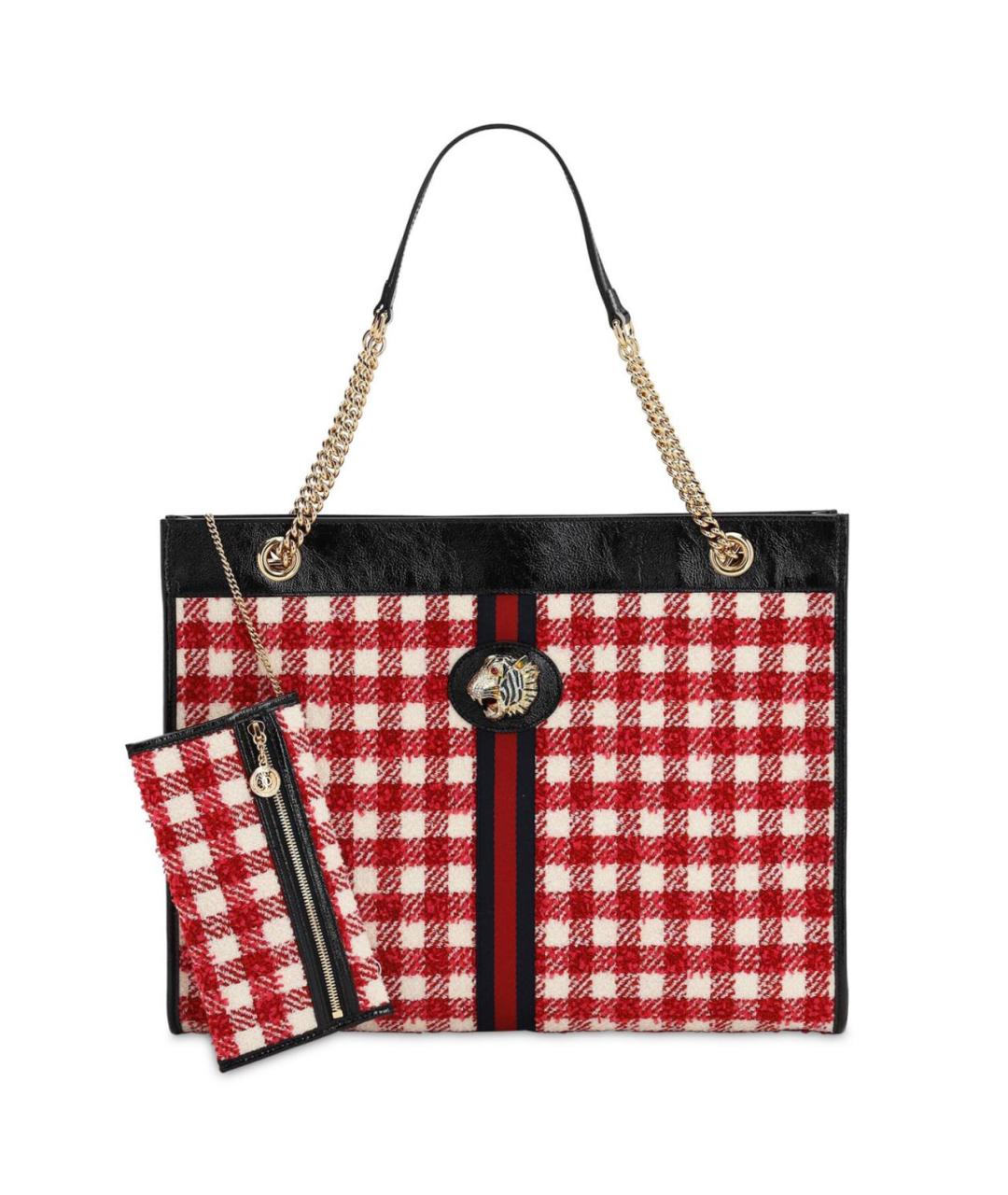 GUCCI Мульти твидовая сумка тоут, фото 8