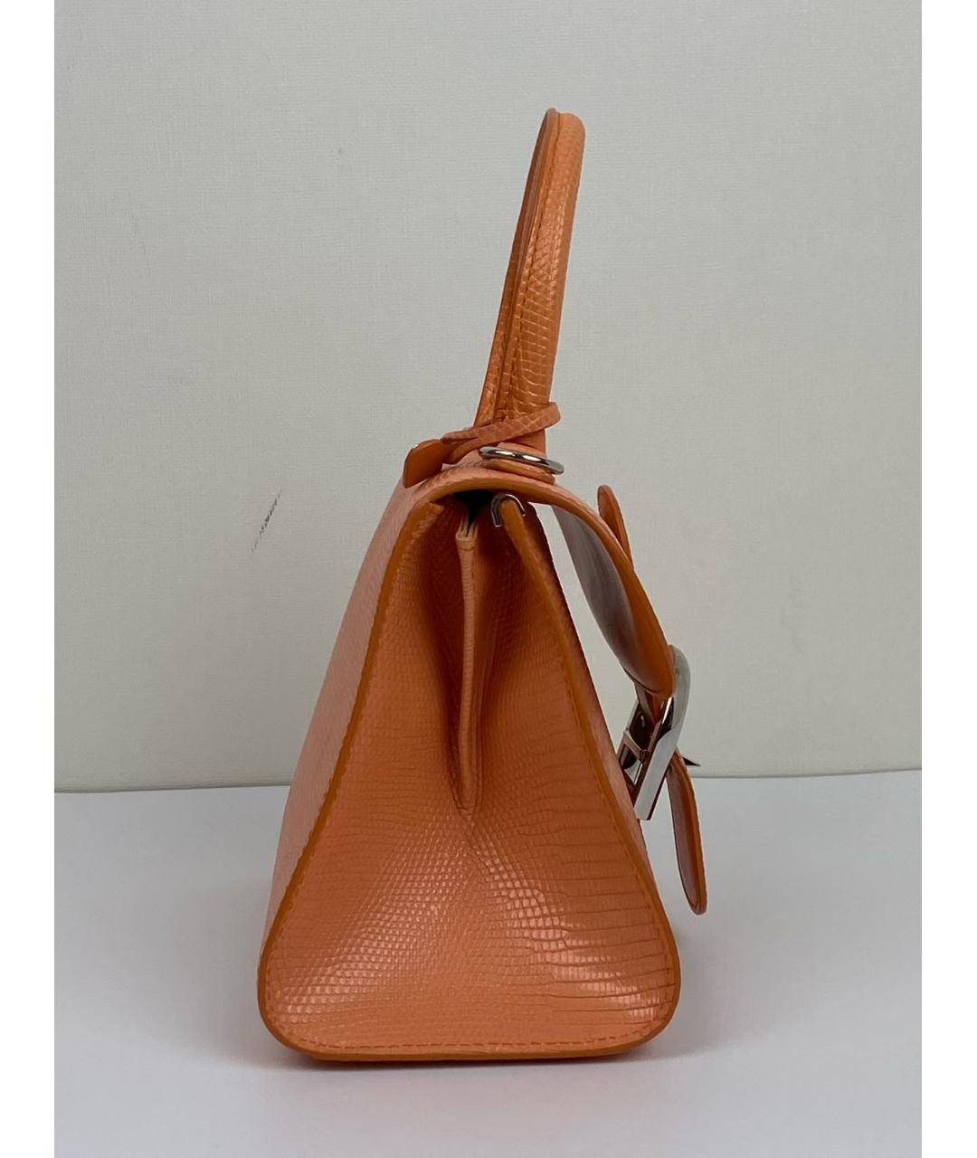 DELVAUX Коричневая кожаная сумка через плечо, фото 3